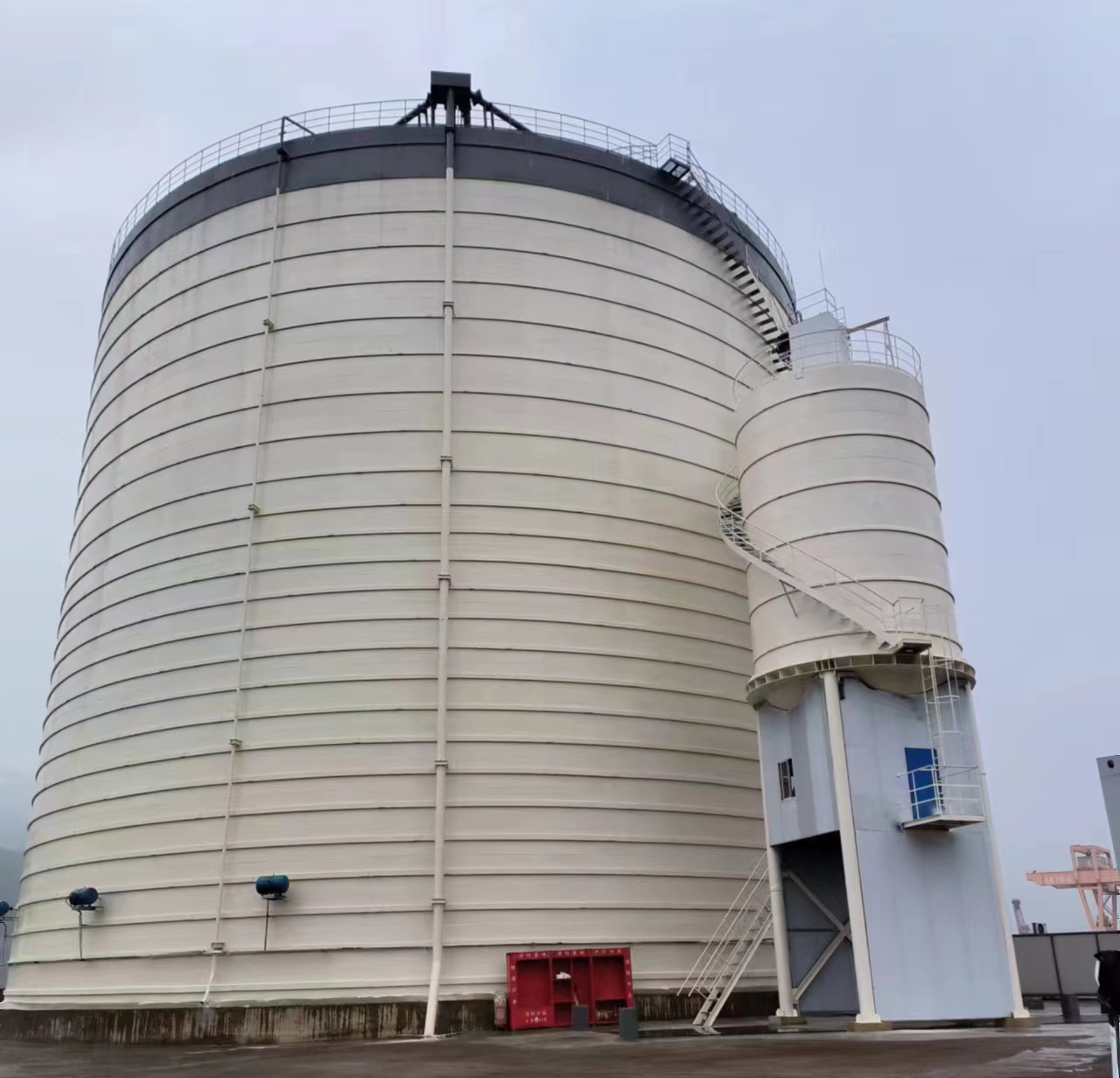 商南10万吨水泥钢板库