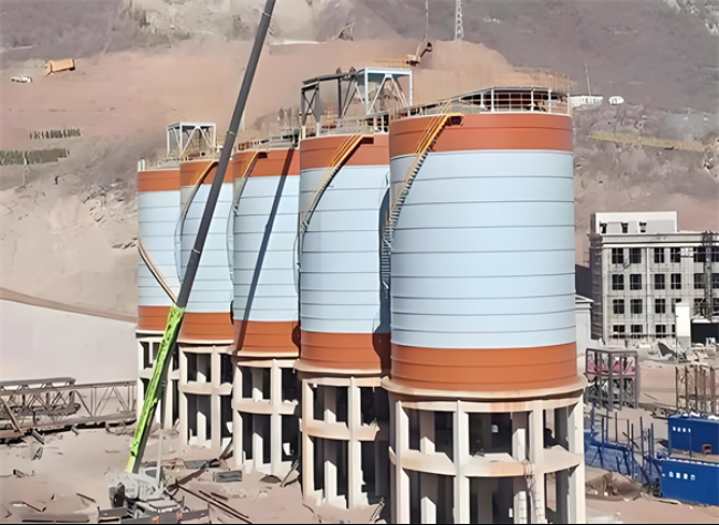 商南高架钢板仓